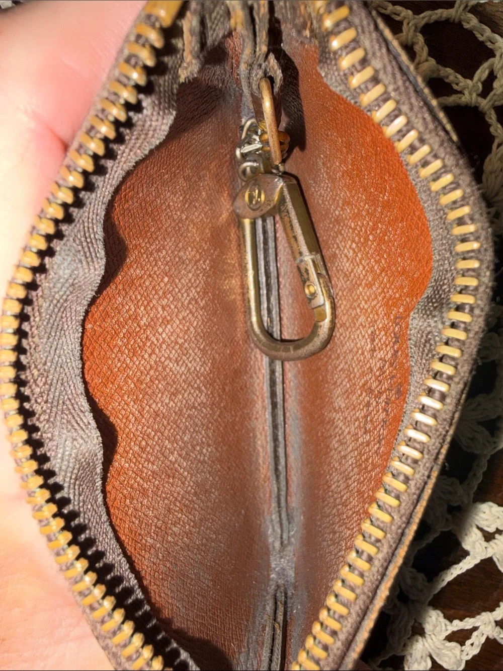 Louis Vuitton Monogram Coin Pouch *Missing Tab*